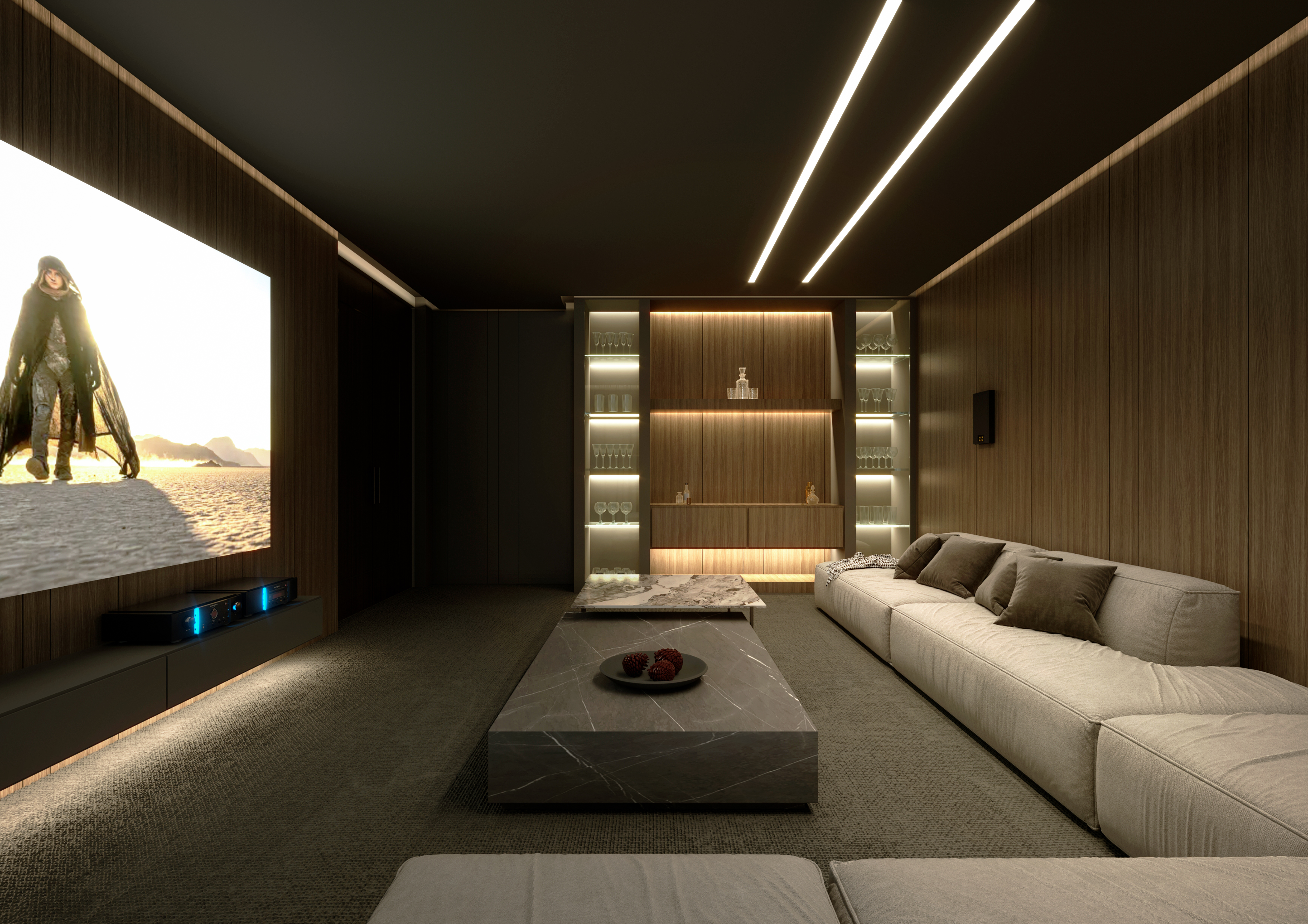 Featured Hestia home cinema project